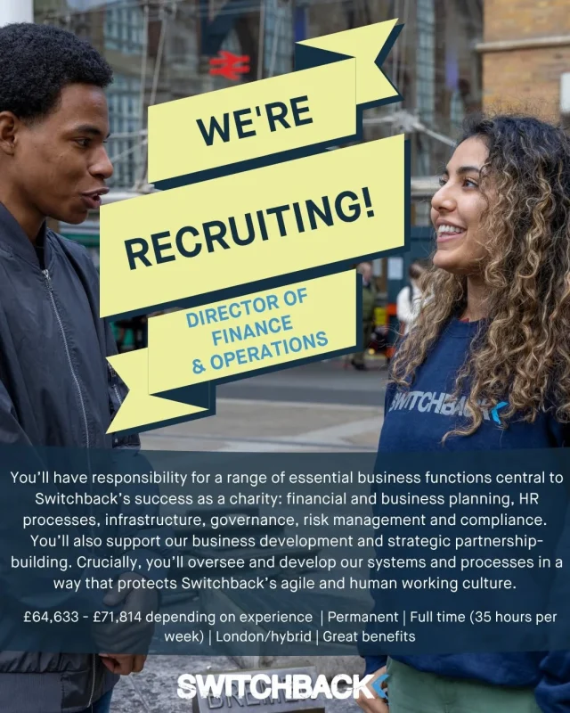 Switchback hiring a Director of Finance and Operations
